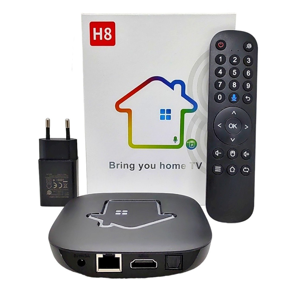 Receptor Digital HTV H8 Ultra HD 4K Streaming TV
